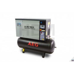 AEG Compresseur à vis 270 litres avec dessiccateur - 8986