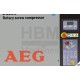 AEG Compresseur à vis 5.5 HP - 9020