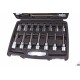 MASTERCRAFT Coffret 88 Embouts de vissage Spline, Torx, Hexa - 9061