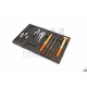 BETA 592414 BNL Jeu 159 outils pour servante d'atelier dans racks plastique - 059240107