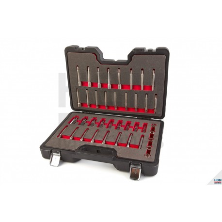 HBM Kit 39 outils montage-démontage tête d'amortisseur - 8897