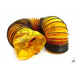 HBM Tuyau flexible jaune, Ø 305 mm x 7,6 mètres - 8891
