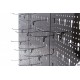 HBM Panneau à outils en acier avec 18 crochets - 8827