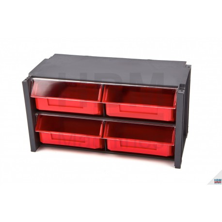 Tayg Module de rangement 4 bacs à bec plastique - 9039