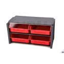 Tayg Module de rangement 4 bacs à bec plastique - 9039