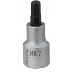 Proxxon Douilles à 6 pans creux 1/2", 55 mm HX 5 à 14 mm