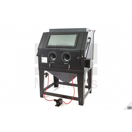 Cabine de sablage SBC 990 avec aspiration CE NOIR MAT - 8956