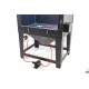 Cabine de sablage SBC 990 avec aspiration CE NOIR MAT - 8956