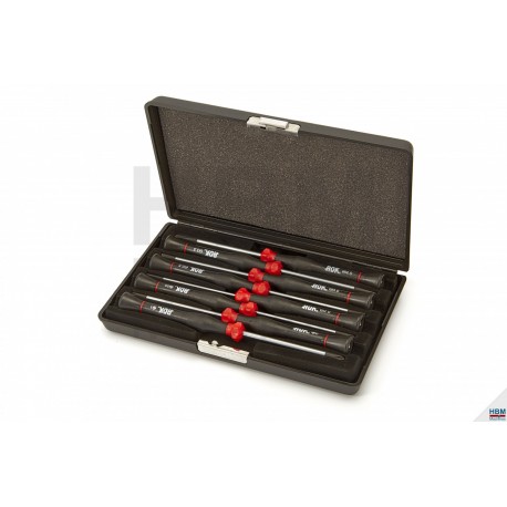 AOK Jeu de tournevis de précision professionnel 8 pièces Philips - Plat - 5198