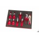 Ensemble 154 outils dans racks mousse pour servante - 8942