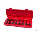 HBM Jeu 8 Douilles longues hexa de force - 7741