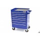HBM Servante d'atelier 7 tiroirs bleue - 8997