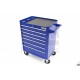 HBM Servante d'atelier 7 tiroirs bleue - 8997