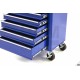 HBM Servante d'atelier 7 tiroirs bleue - 8997