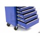 HBM Servante d'atelier 7 tiroirs bleue - 8997