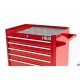 HBM Servante d'atelier 7 tiroirs rouge - 8996