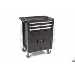 HBM Servante d'atelier 3 T + portes - 8951