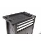 HBM Servante d'atelier 3 T + portes - 8951