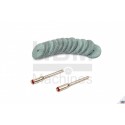 Set 12 meules Ø 20 mm + 2 PO Ø 3 mm