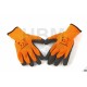 HBM Gants de travail orange vif - 4065