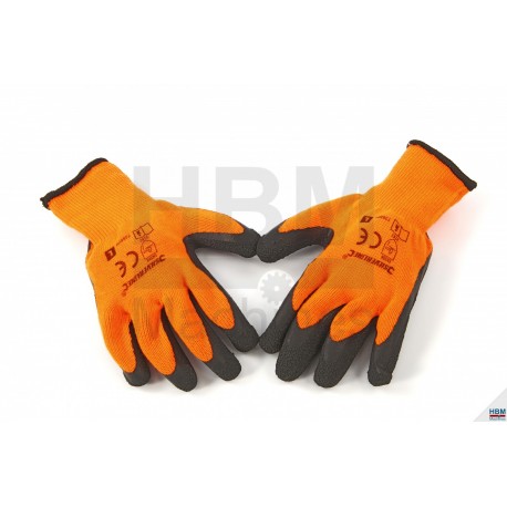 HBM Gants de travail orange vif - 4065