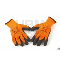 HBM Gants de travail orange vif - 4065