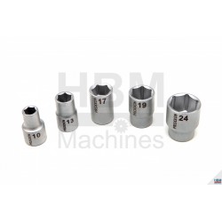 PROXXON Clés à douille 1/2", Ø 8 à 32 mm