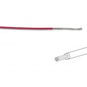 Fil de câblage 0.50 mm² multibrins rouge ou noir, au mètre