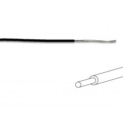 Fil de câblage Ø 1.4 mm, 0.2 mm² monobrin, bobine 100 ml
