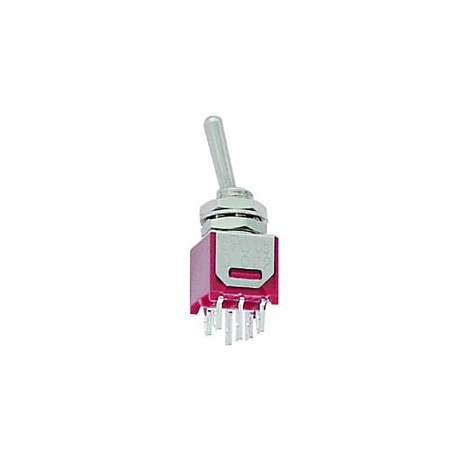 Inverseur subminiature vertical bipolaire ON-OFF-ON - TS-5A