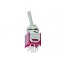 Inverseur subminiature vertical bipolaire ON-OFF-ON - TS-5A