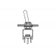 Inverseur subminiature vertical bipolaire ON-OFF-ON - TS-5A