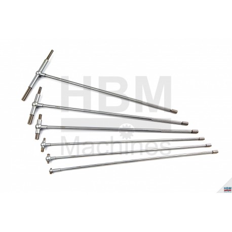 HBM Jeu de calibres télescopiques Pro, 6 pièces, 8/300 mm - 8273