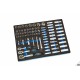 HBM Ensemble 245 outils pour servantes d'atelier - 8162