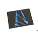 HBM Ensemble 245 outils pour servantes d'atelier - 8162