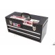 HBM Profi, Caisse à outils avec 2 tiroirs noire - 9007