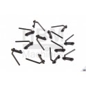 ERRO Crochets à outils inclinés 12 pièces - BL-G7