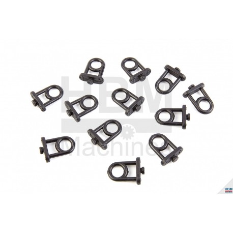 ERRO Set 12 crochets avec oeil petit ou grand modèle