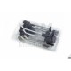 ERRO Set de 10 gros crochets en nylon et acier - BL-GF1