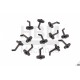 ERRO Set de 12 crochets courts et droits - BL-G1