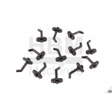 ERRO Set de 12 crochets courts et droits - BL-G1