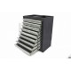 HBM Armoire à outils professionnelle à 9 tiroirs - 9164