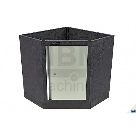HBM Armoire à outils professionnelle d'angle avec 1 porte - 9174