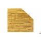 HBM Plan de travail en bois massif d'angle 87 cm pour système modulaire d'atelier - 9169