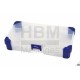HBM Boîte de rangement 16,5 x 9,5 x 3 cm - 7552