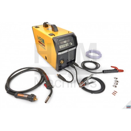 HBM 230 CI Poste à souder Mig Synergic avec affichage numérique et technologie IGBT - 9315