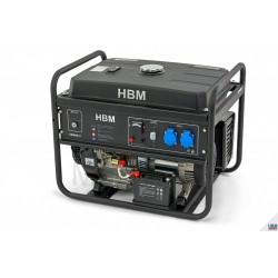 HBM Générateur 5500 W, avec moteur essence 420 cc OHV - 9231