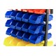HBM Rack de stockage mobile avec 90 bacs - 9363