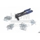 HBM Pince à rivets POP de 2,4 à 4,8 mm + 100 rivets - 9227