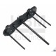 HBM Adaptateur auto-centreur de roue de moto pour machine à équilibrer - 8213